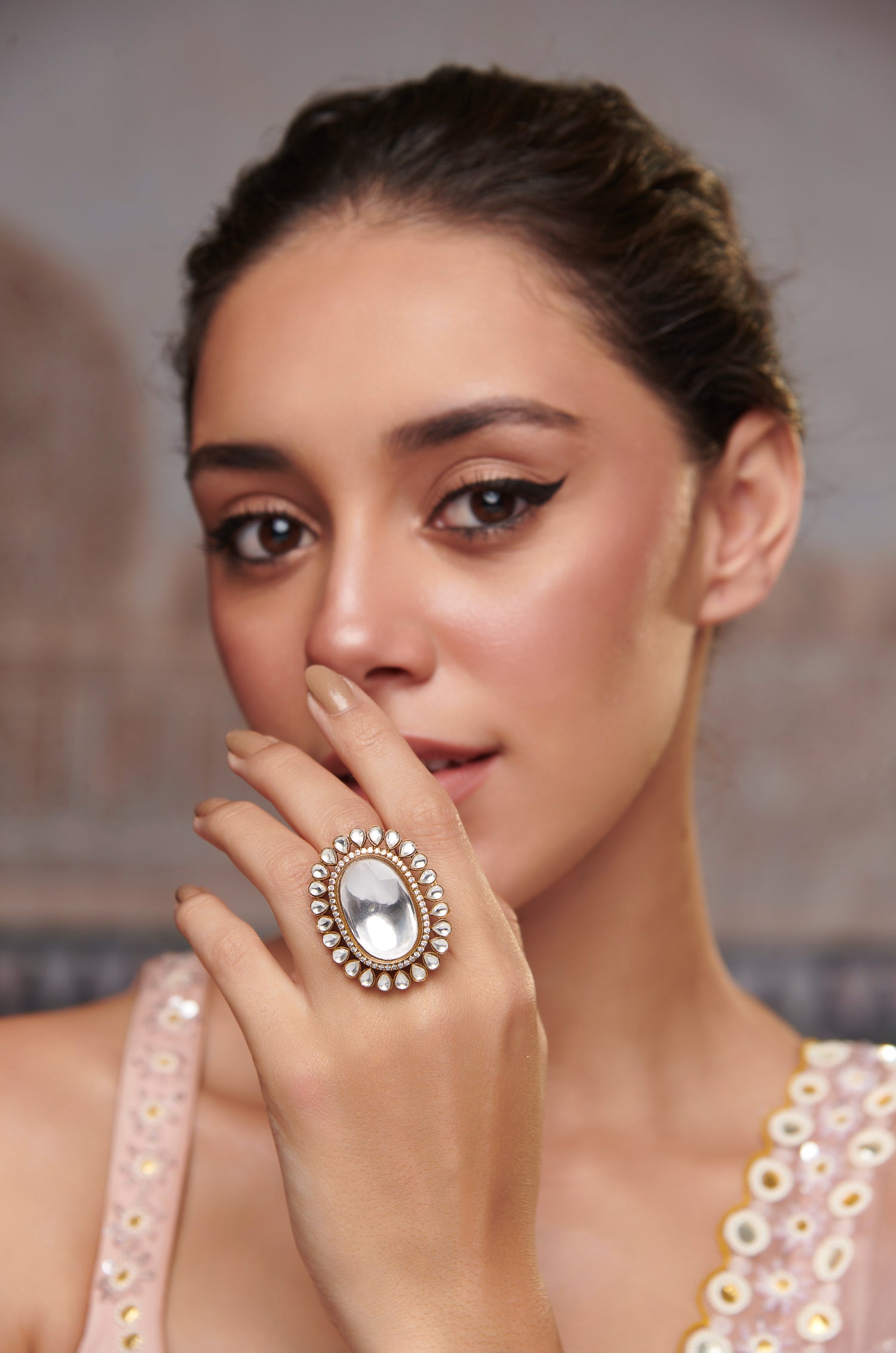 Faye Polki Ring Paisley Pop Shop