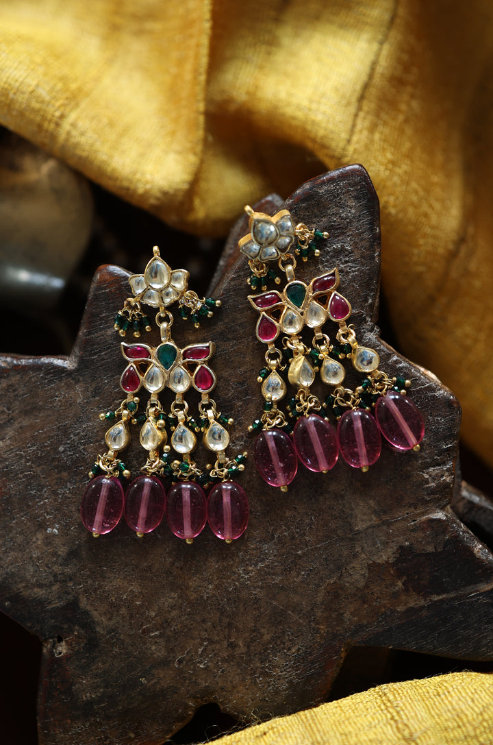 Saira Kundan Earrings