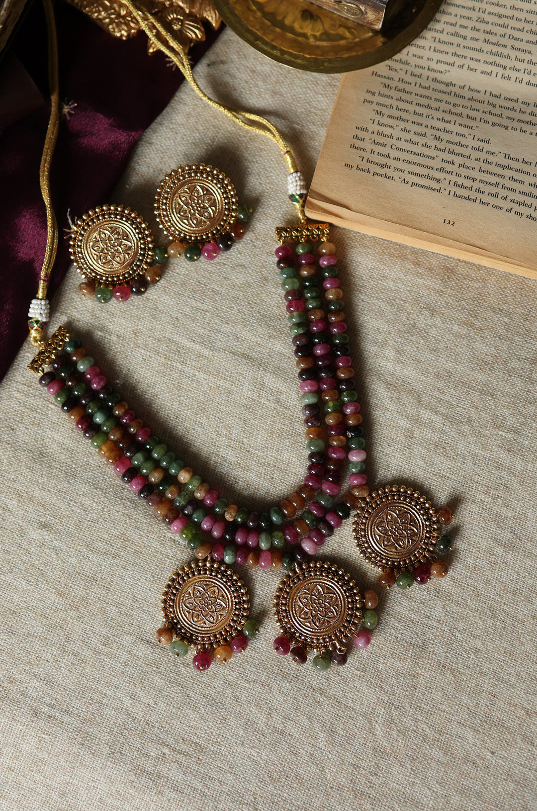 Shaweta Multicolored Necklace Set
