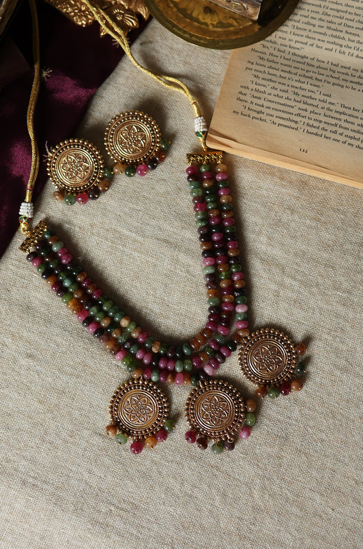 Shaweta Multicolored Necklace Set