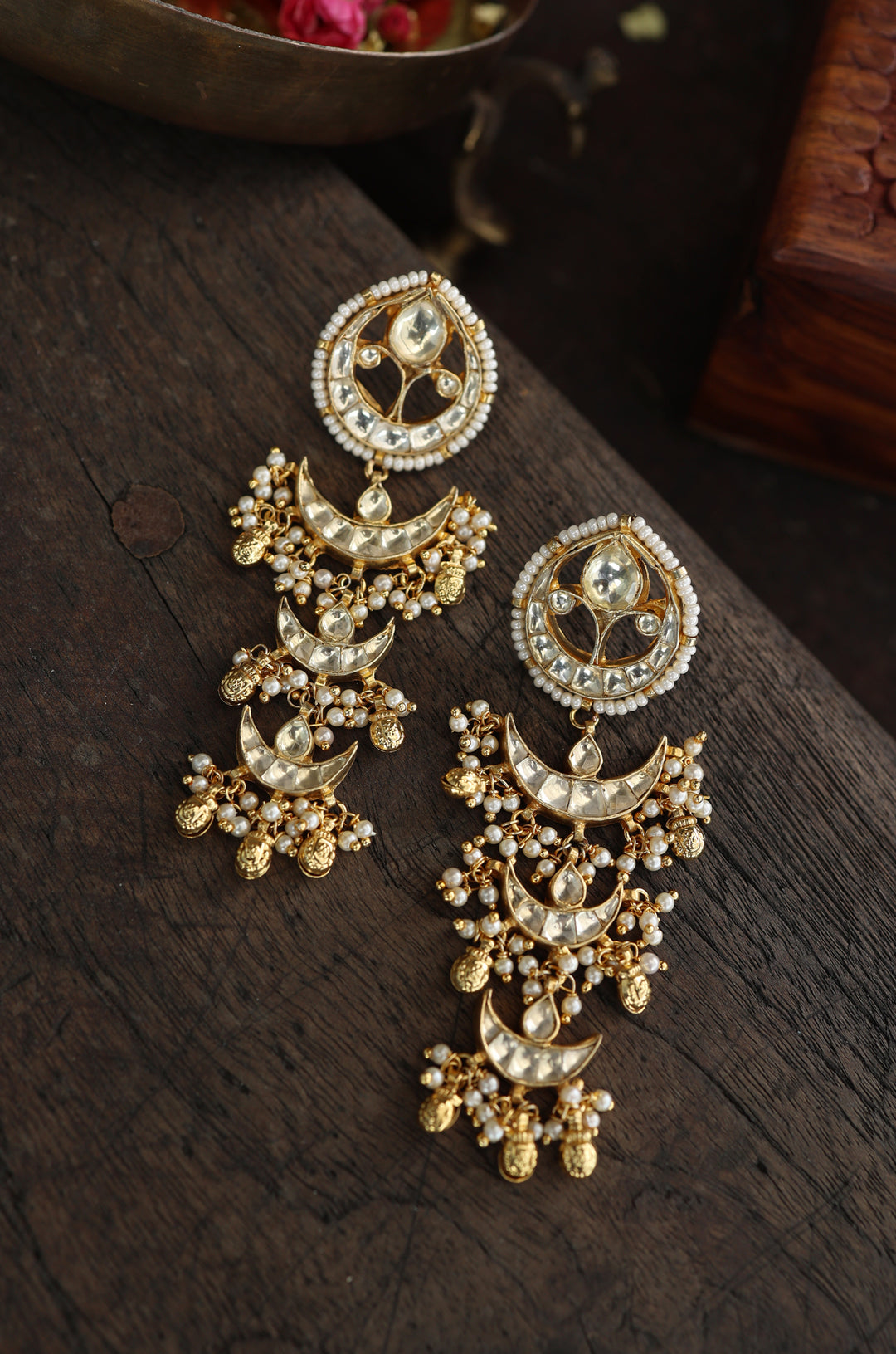 Kalima Kundan Earrings