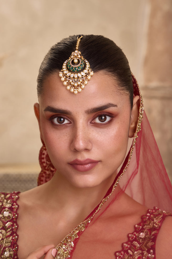 Zarina Polki Maangtikka