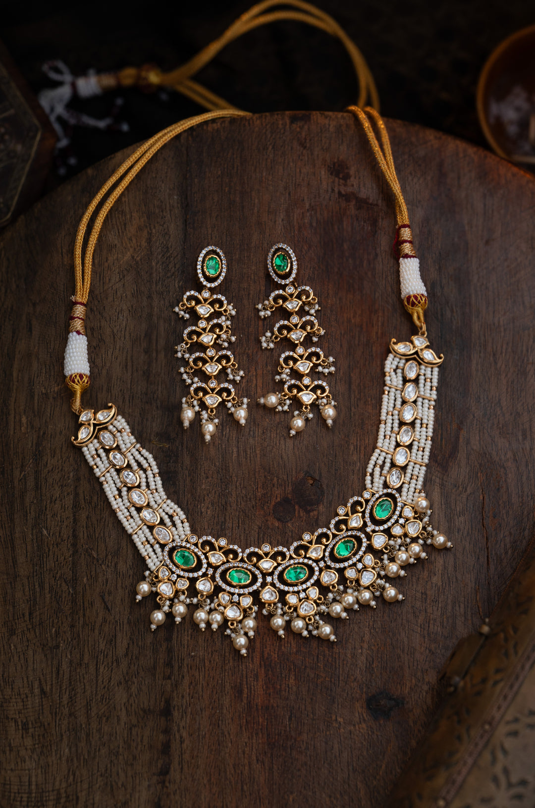 Ridhita Polki Necklace Set