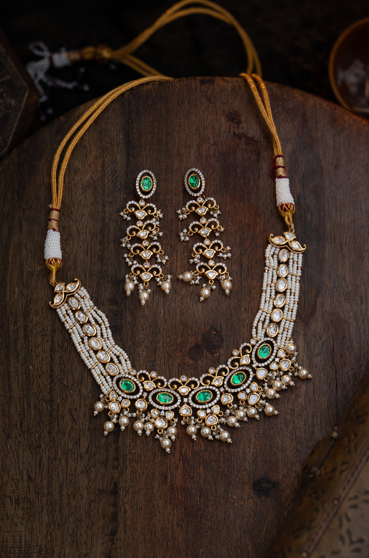 Ridhita Polki Necklace Set