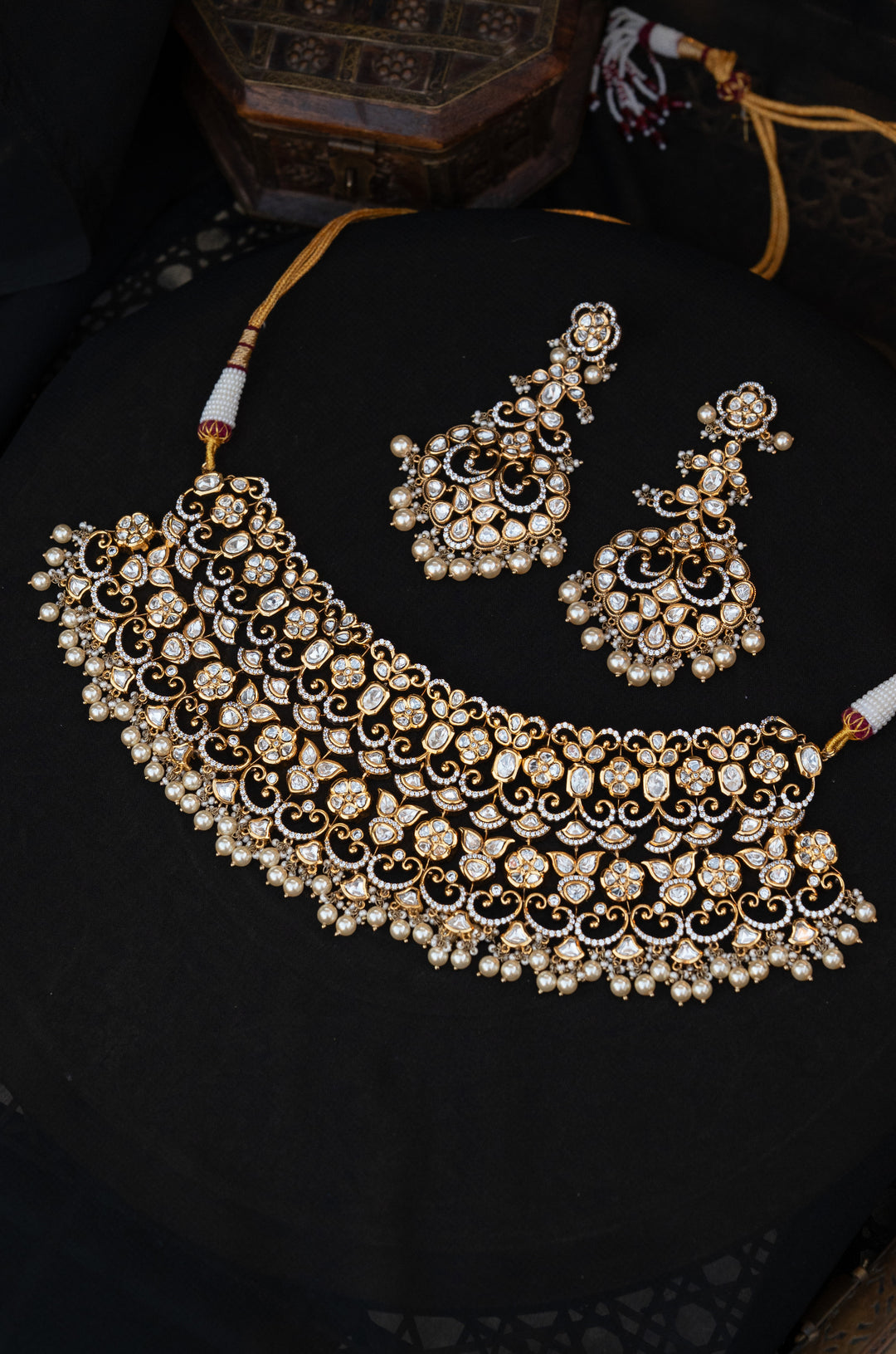 Priha Polki Necklace Set