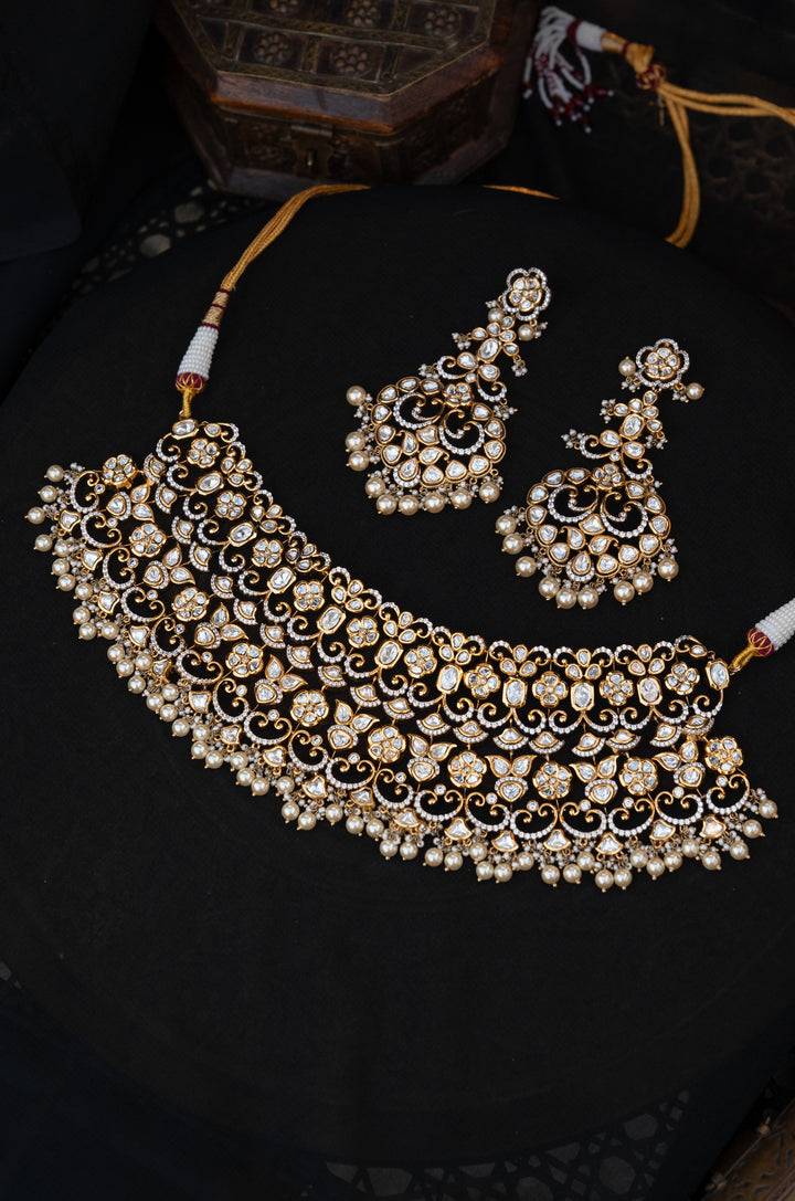 Priha Polki Necklace Set
