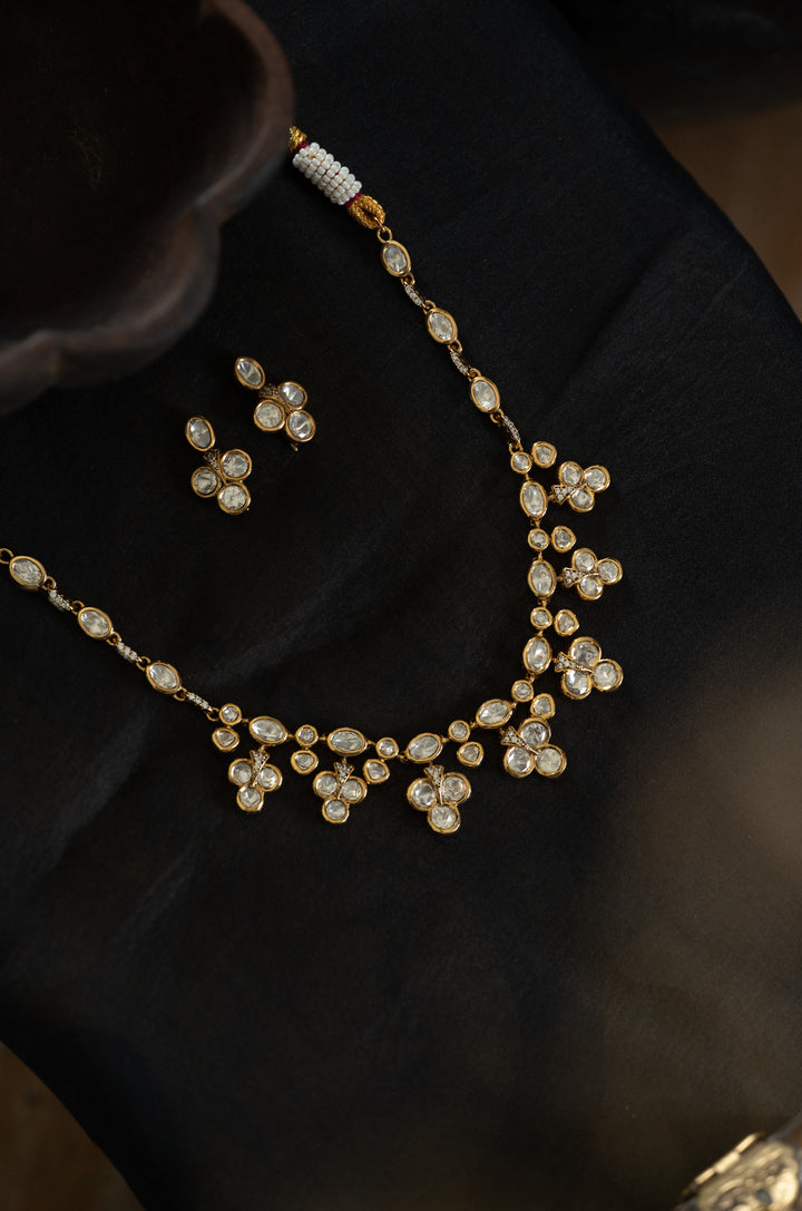 Abeer Polki Necklace Set
