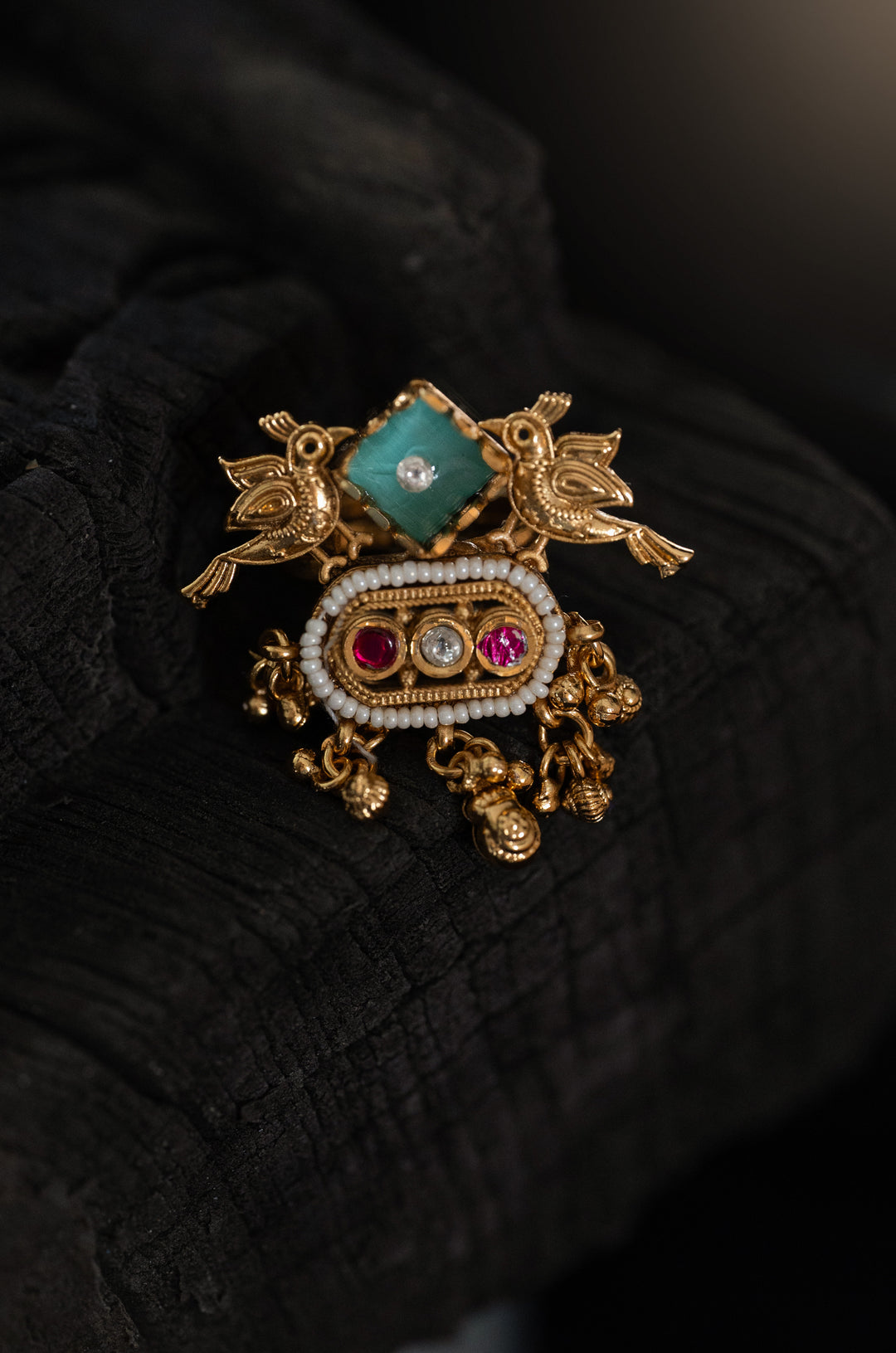 Kaira Temple Work Ring