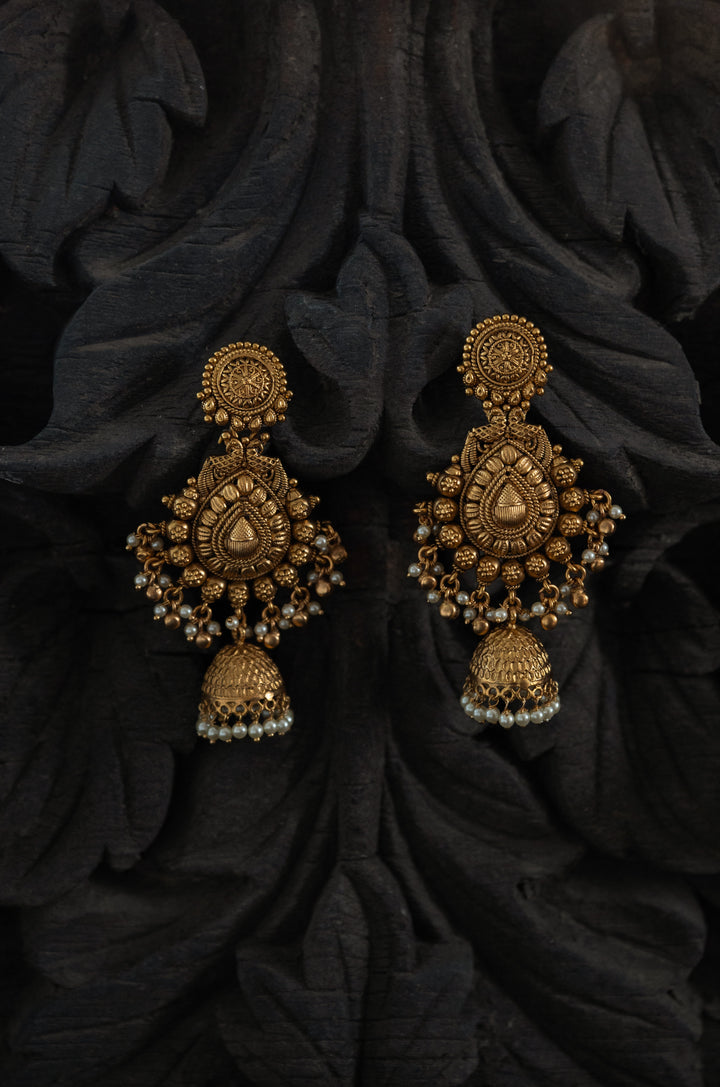Pariksha Temple Earrings