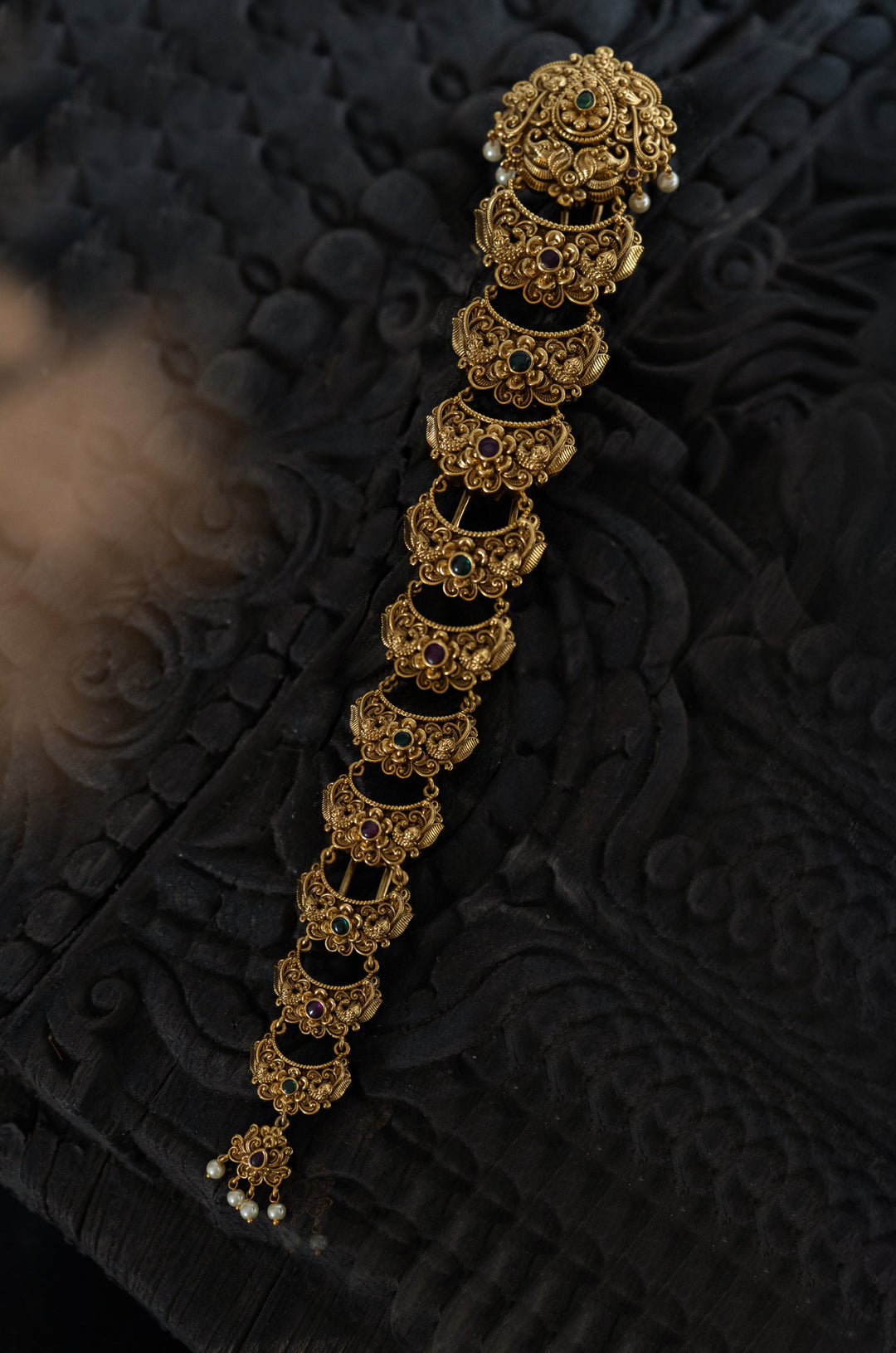 Rachita Temple Work Braid Pin