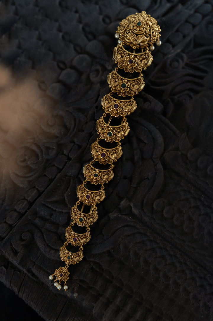 Rachita Temple Work Braid Pin