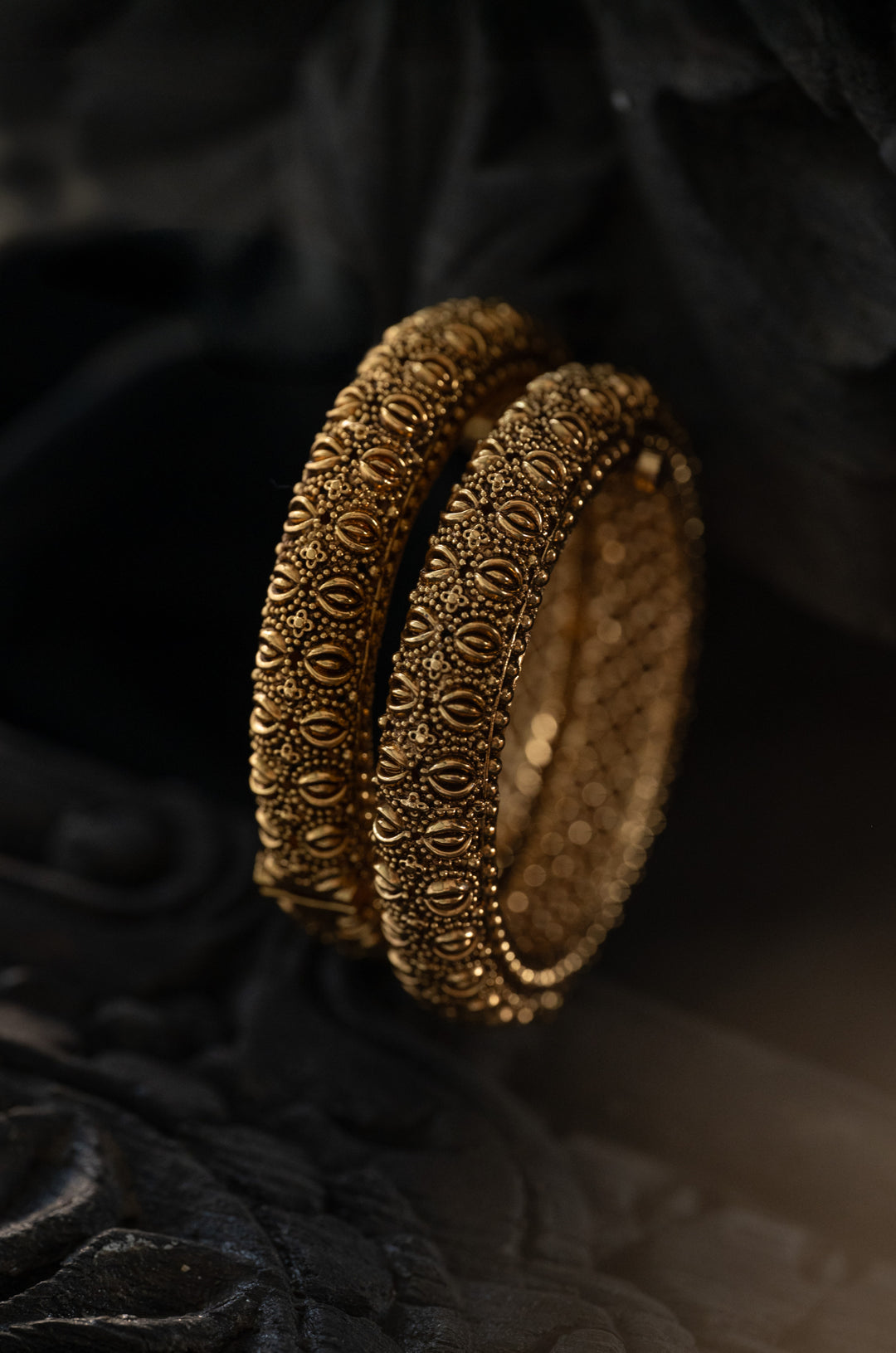 Jaya Temple Bangles - Set of 2