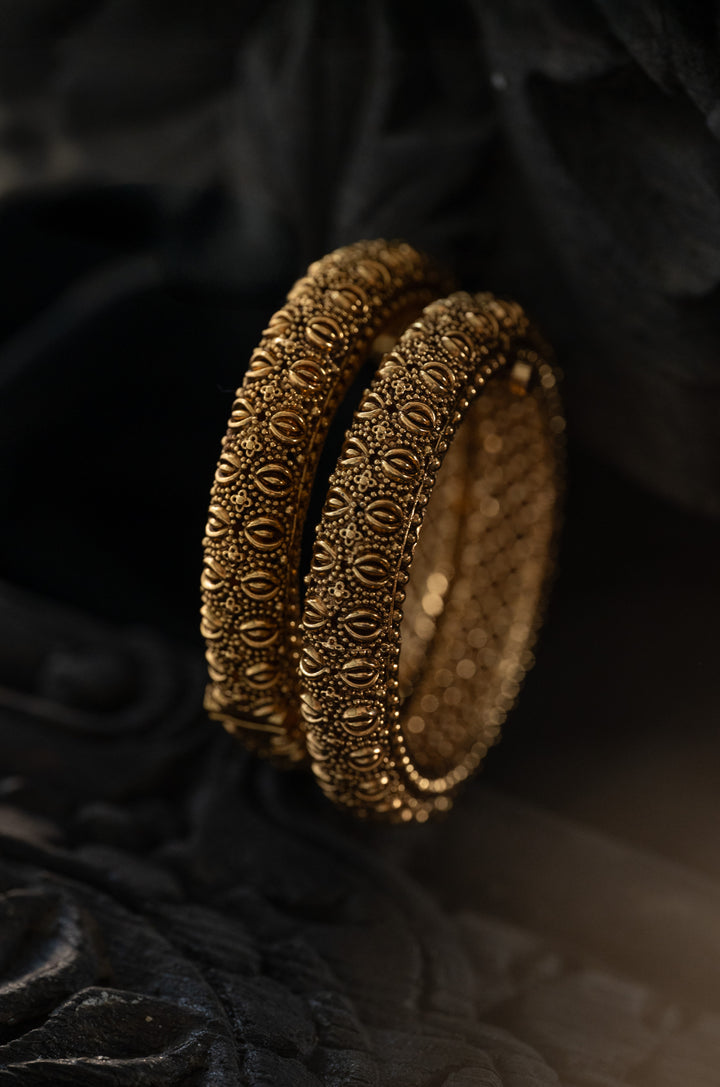 Jaya Temple Bangles - Set of 2