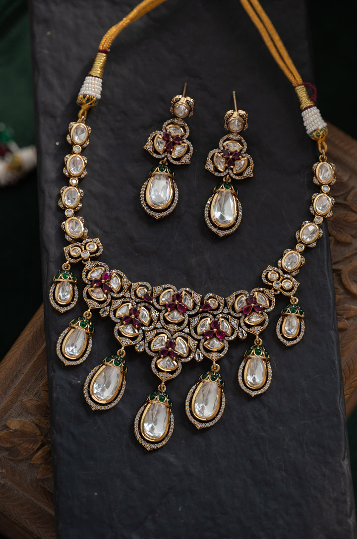 Parisha Polki Necklace Set