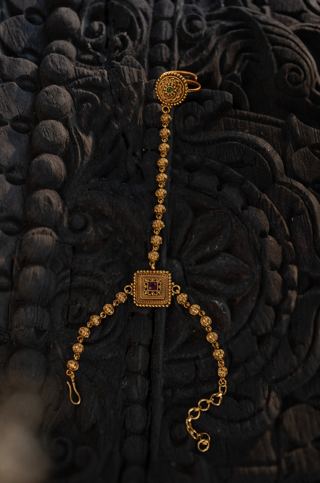 Shazia Temple Hathphool Bracelet