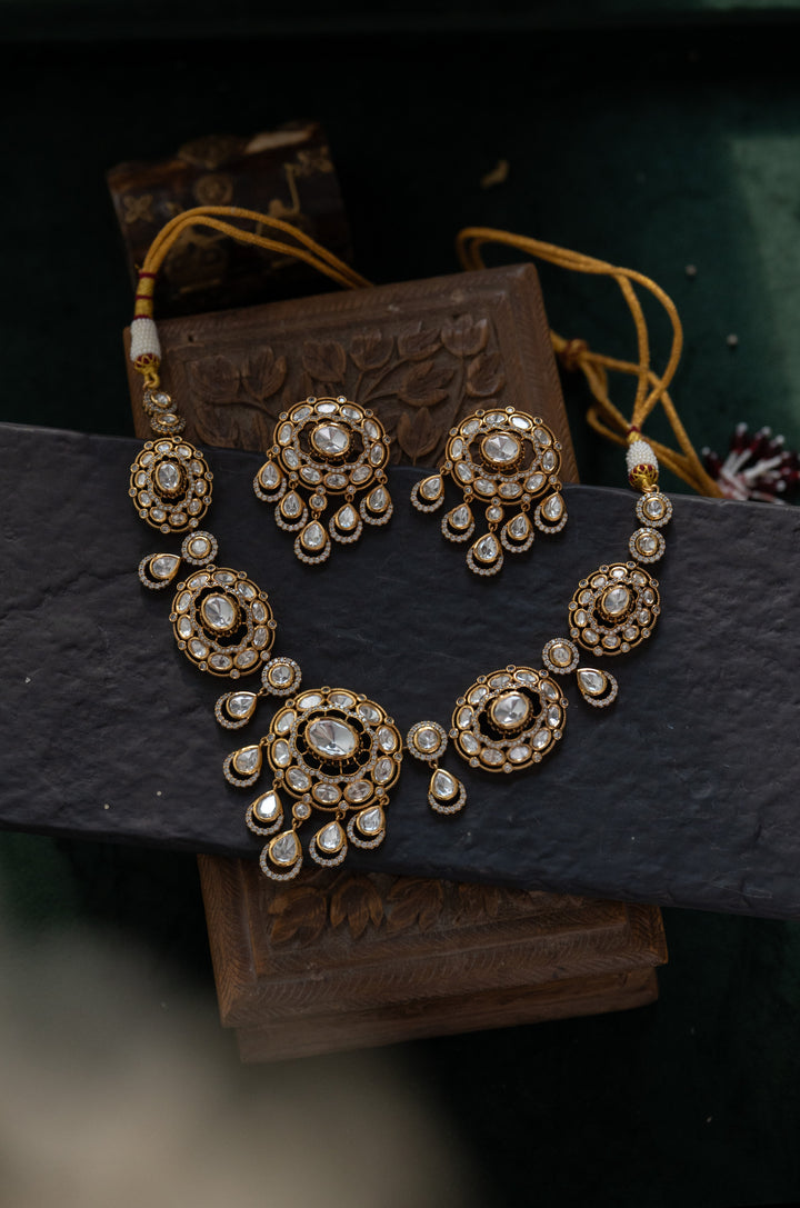 Shazmeen Polki Necklace Set