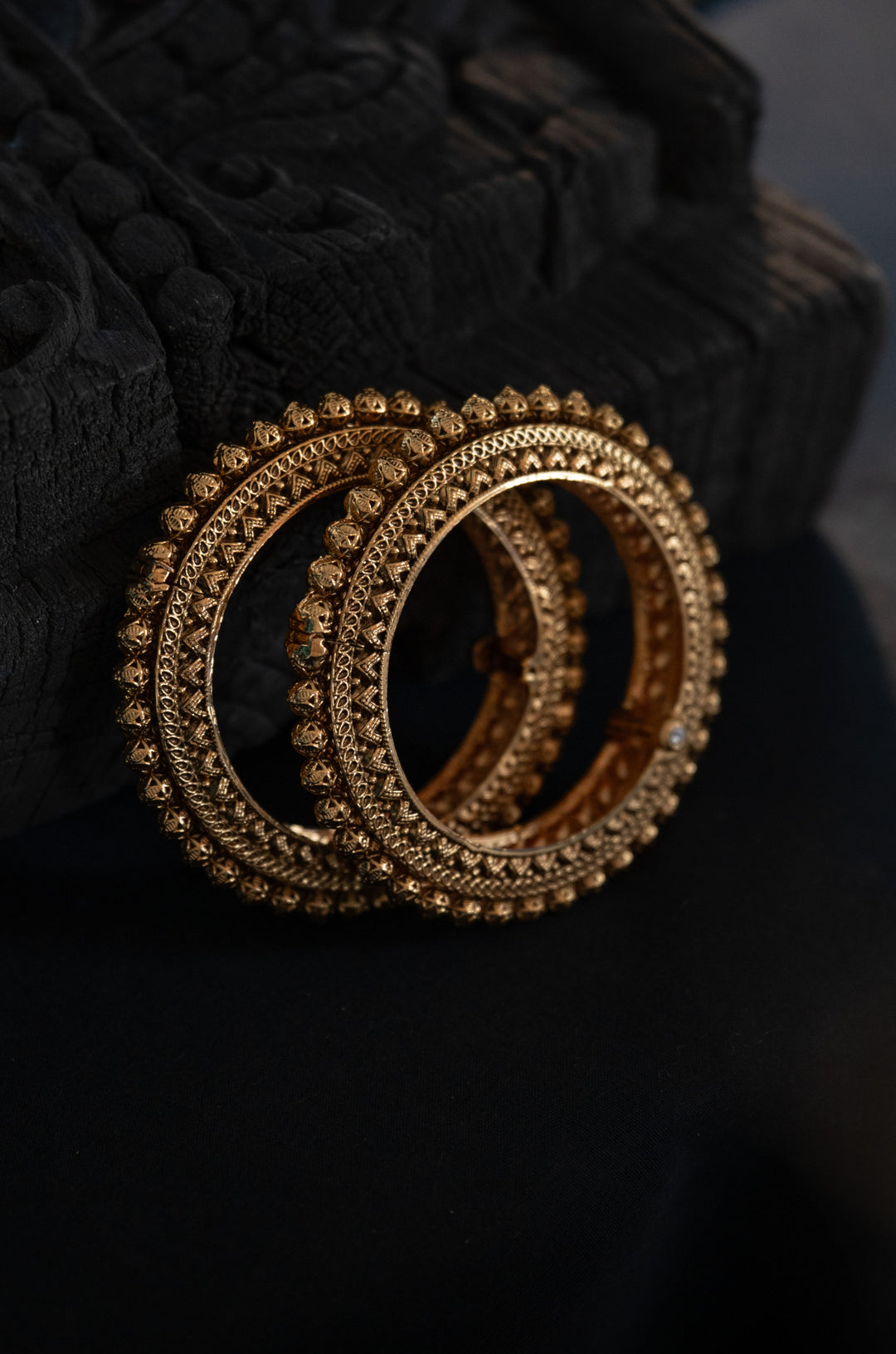 Aliza Temple Bangles - Set of 2
