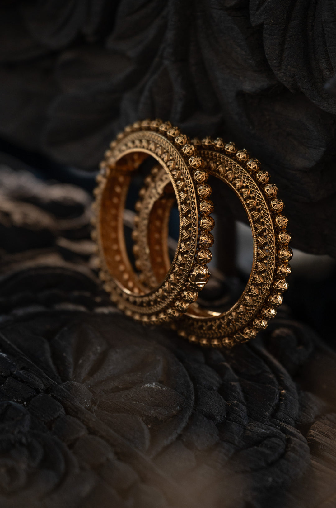 Aliza Temple Bangles - Set of 2