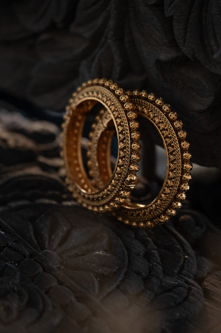 Aliza Temple Bangles - Set of 2