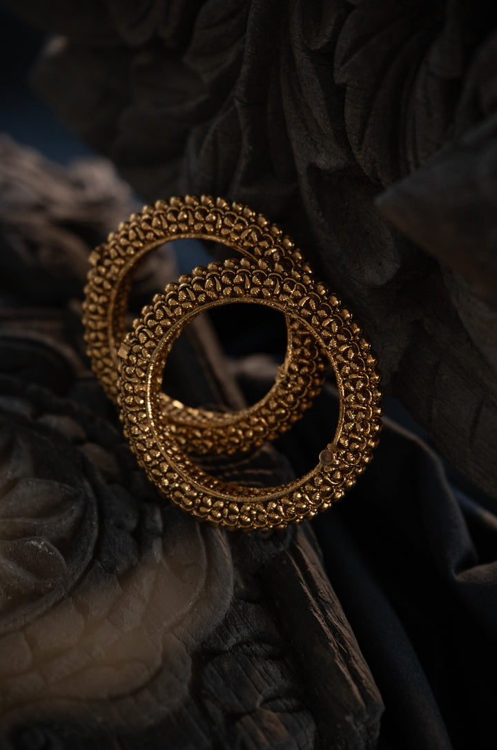 Yamika Temple Bangles - Set of 2