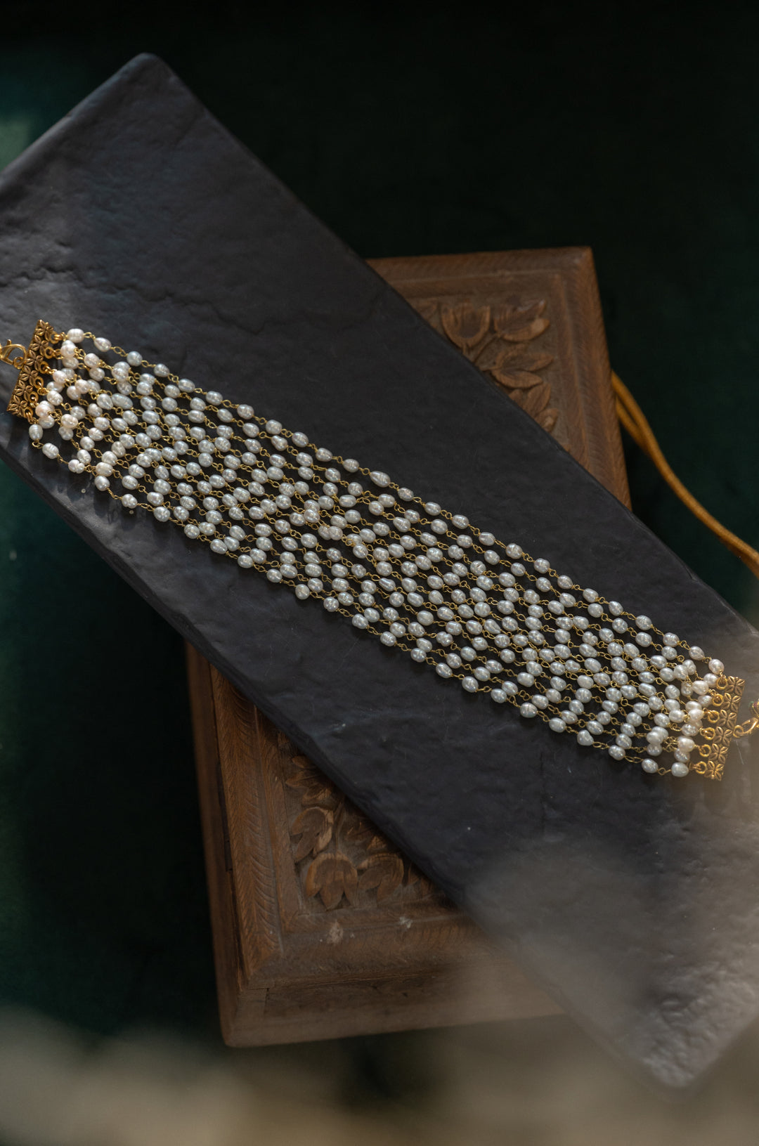 Esme Pearl Choker Necklace