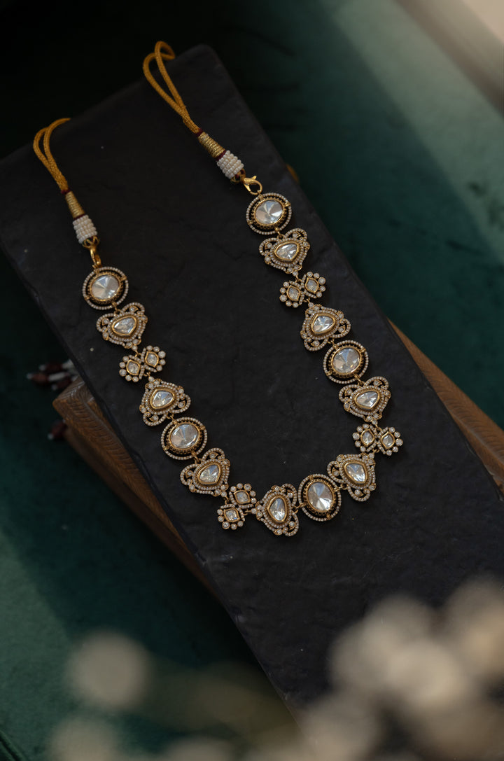 Ahlaya Polki Choker Necklace