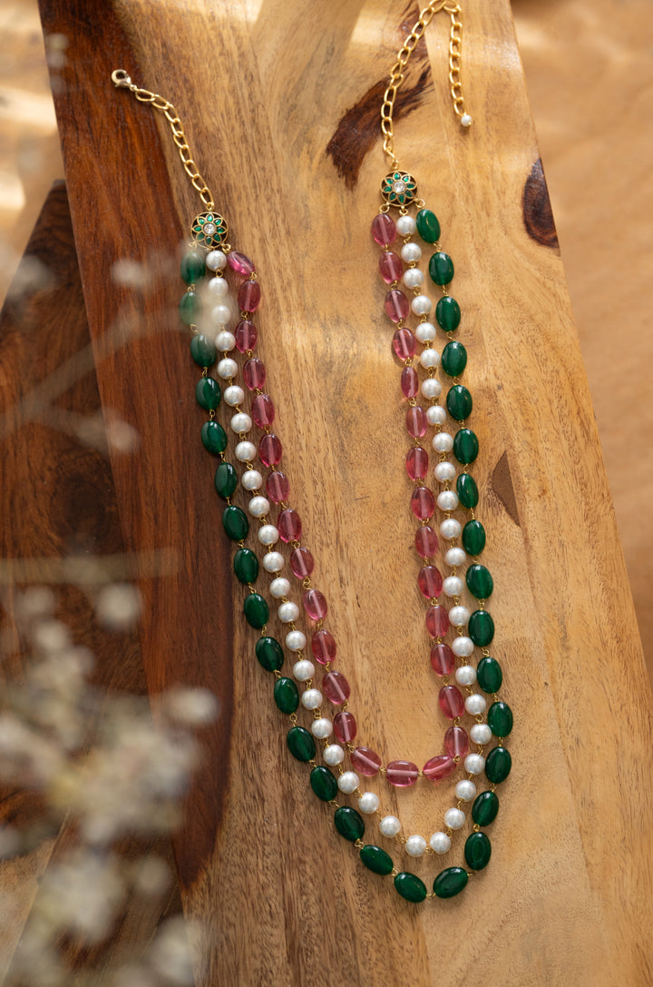 Sanat Multicolored Layered Necklace