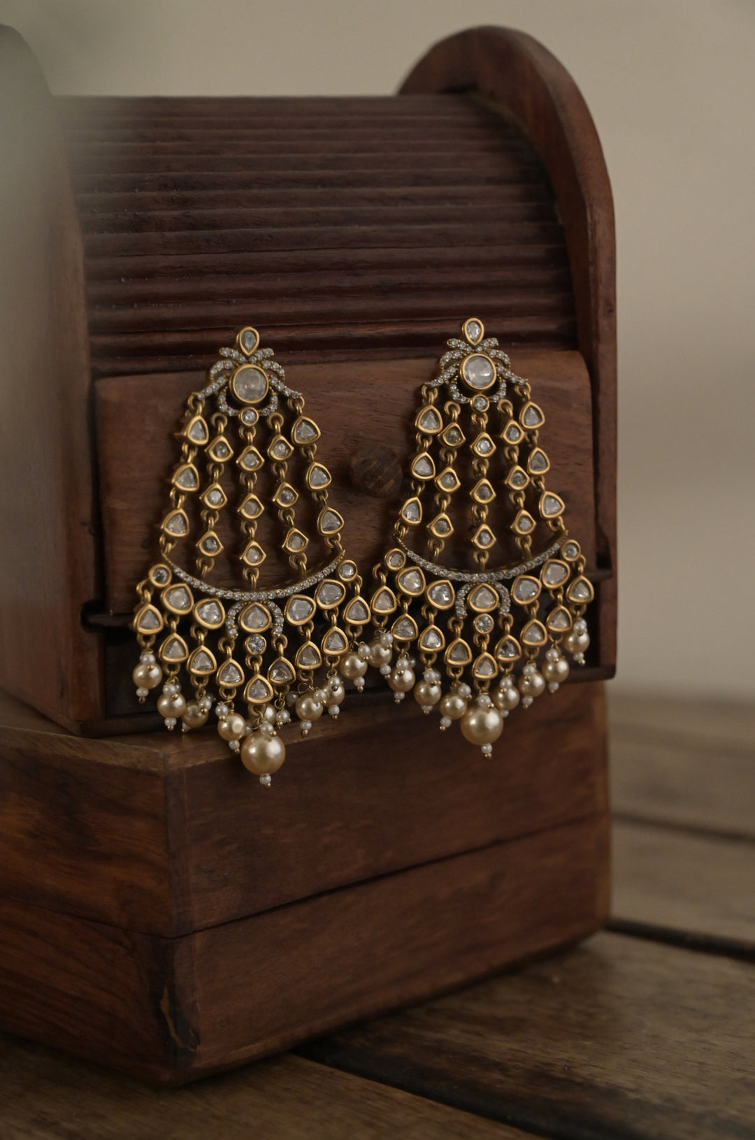 Ira Polki Cascade Earrings