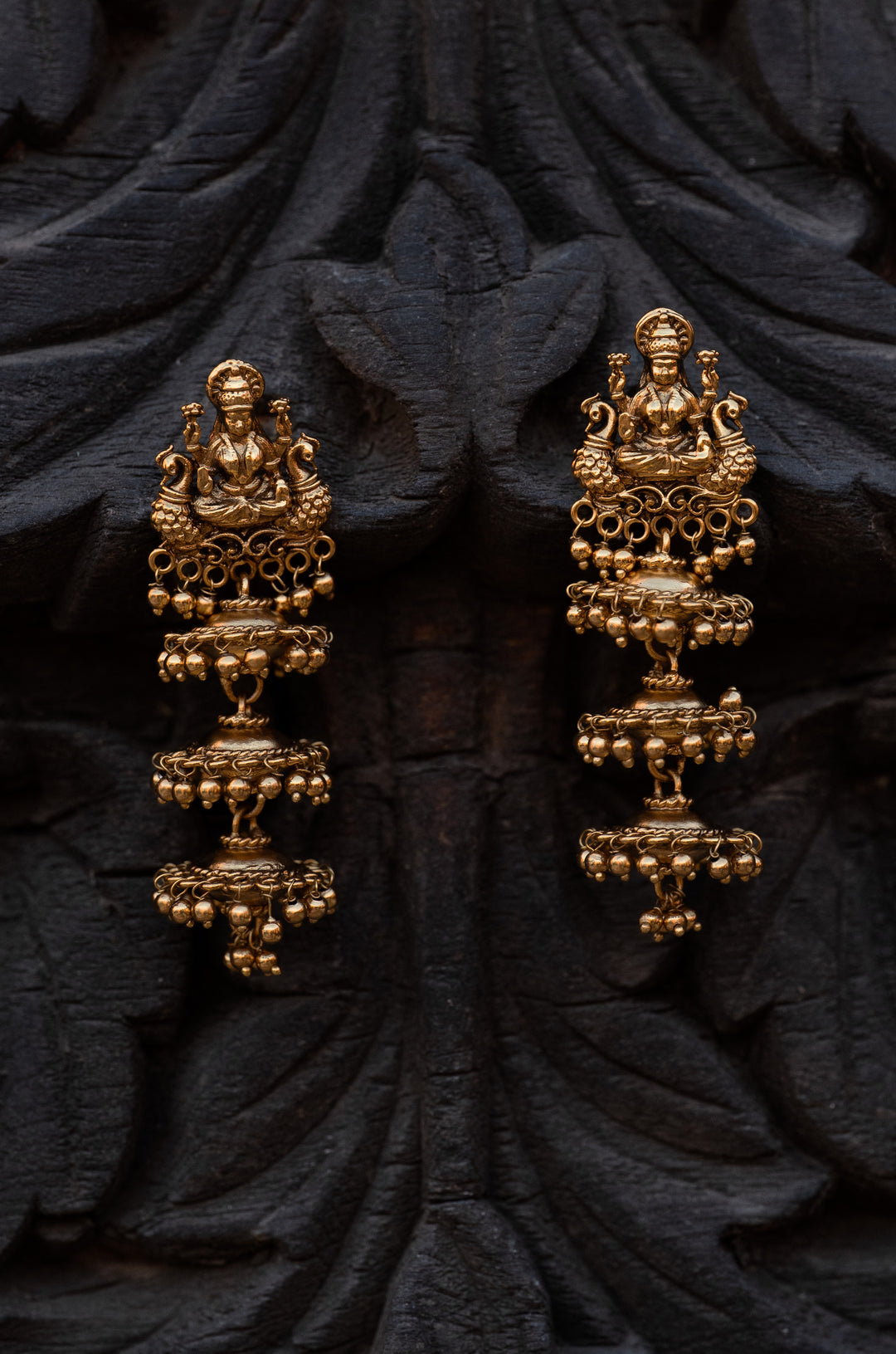 Aarti Temple Jhumka Earrings