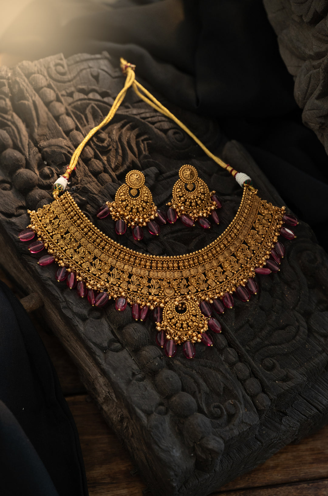 Chandrika Temple Necklace Set