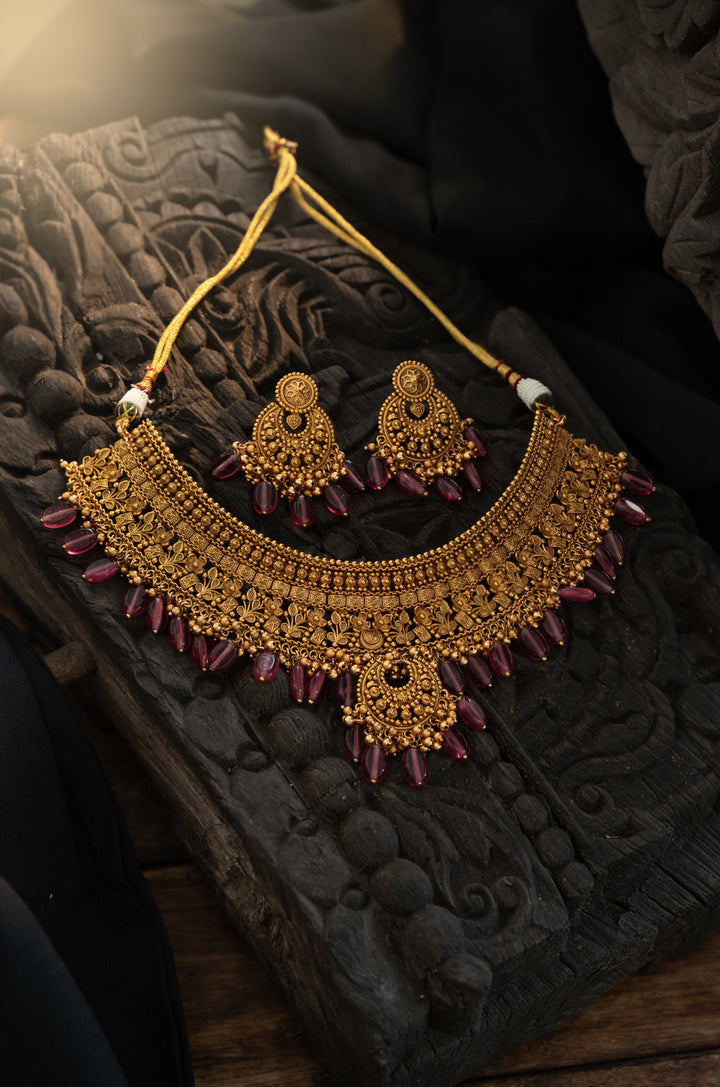 Chandrika Temple Necklace Set