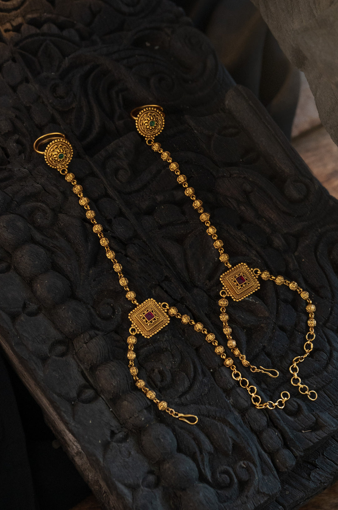 Shazia Temple Hathphool Bracelet