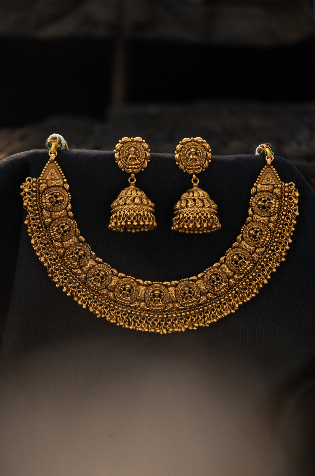 Ronisha Temple Work Necklace Set