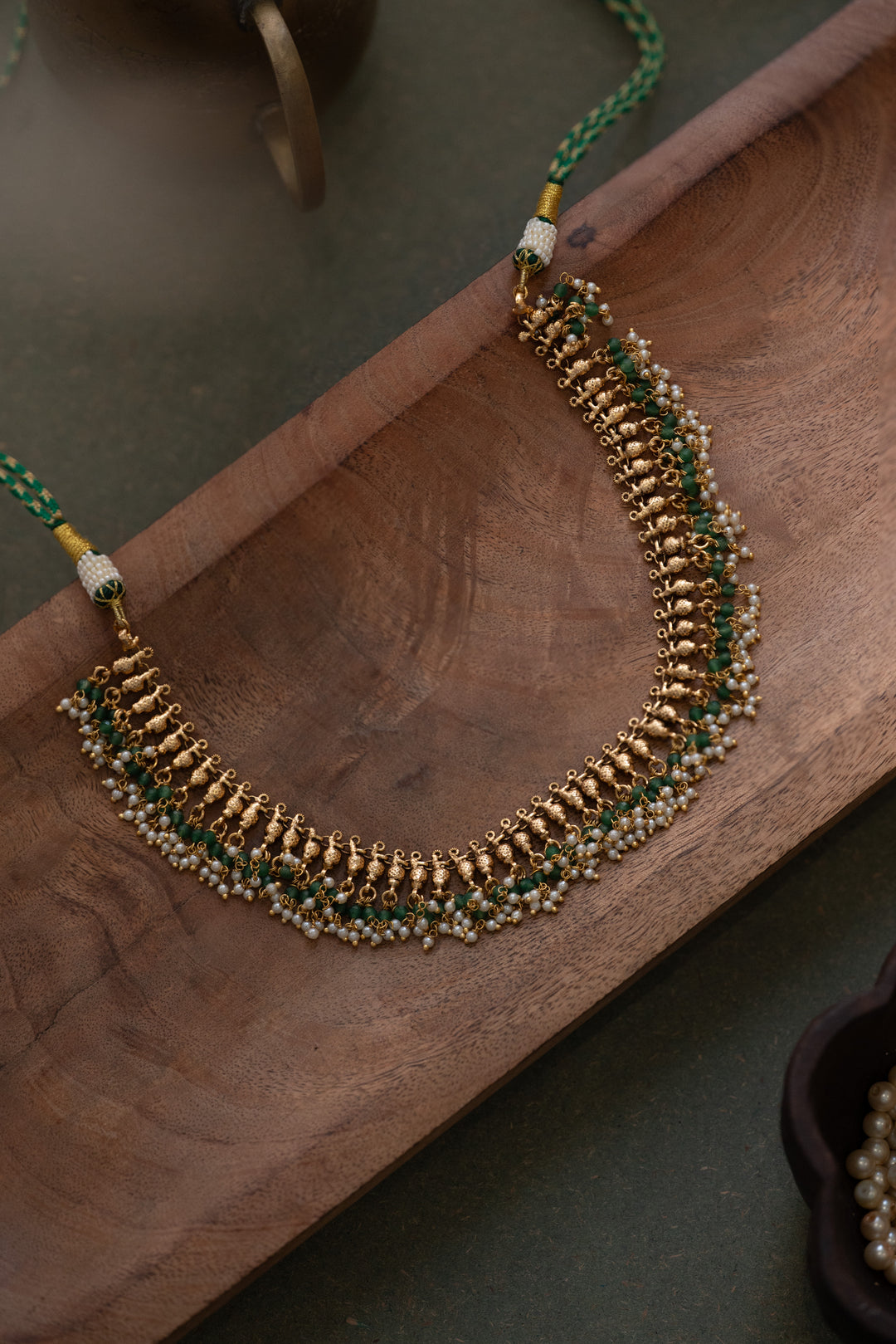 Yura Temple Work Necklace