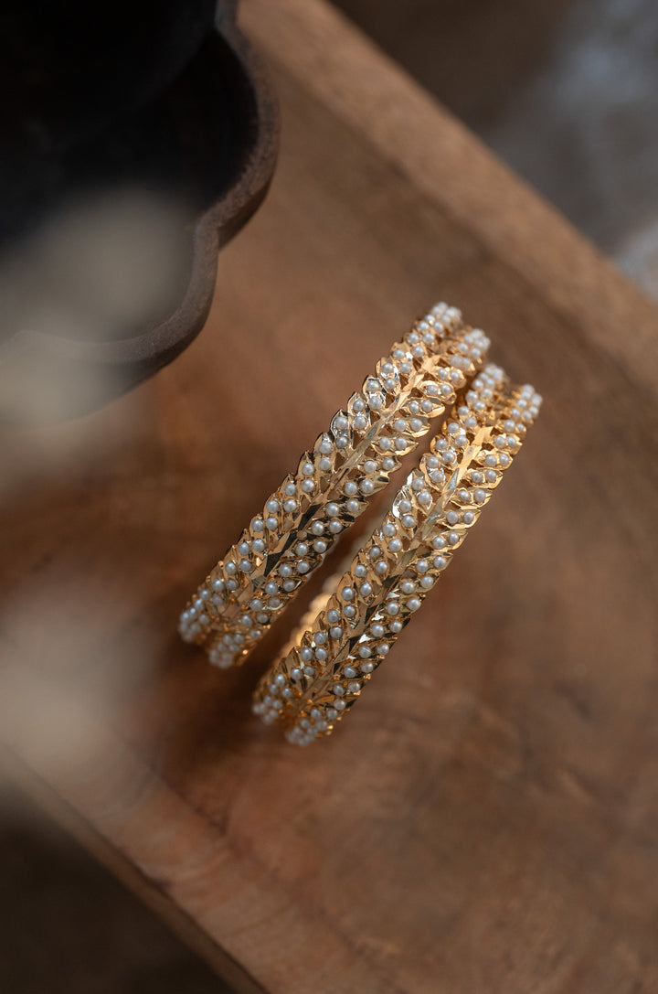 Rumi Jadau Bangles - Set of 2