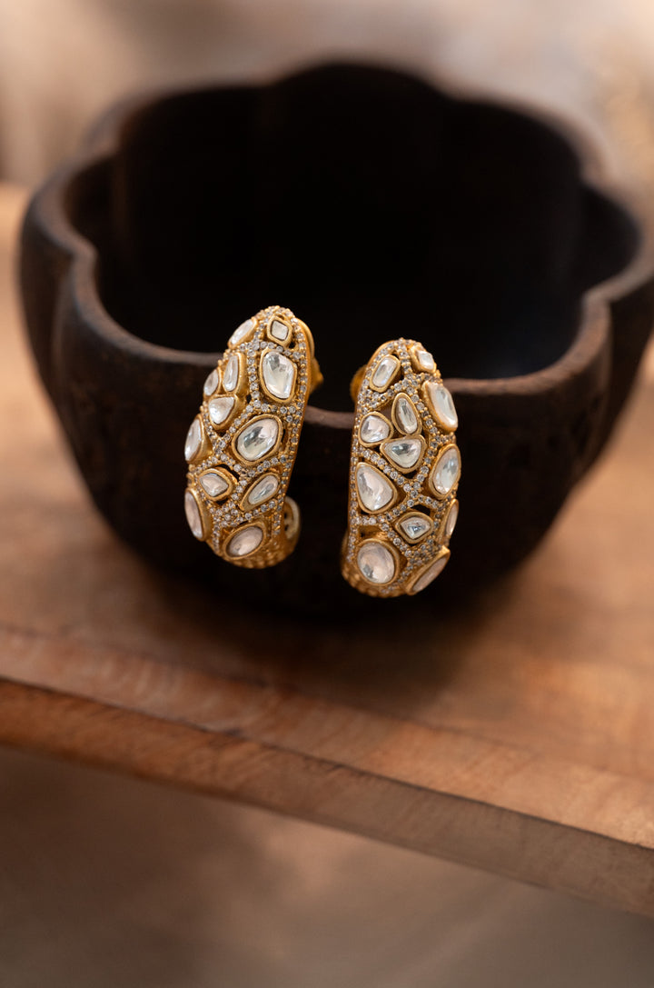 Theo Polki Cocktail Studs