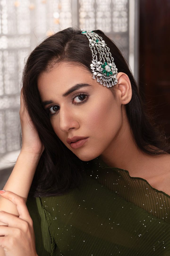 Gianna Green Faux Diamond Passa