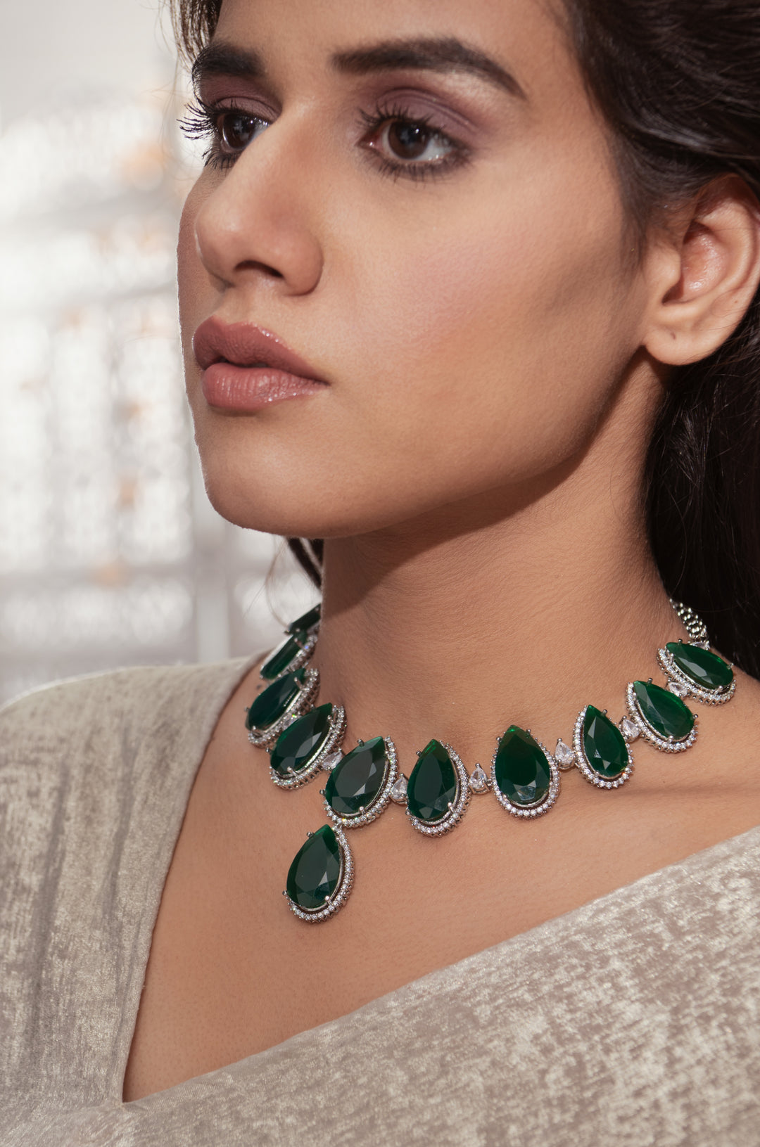 Julia Green Necklace Set