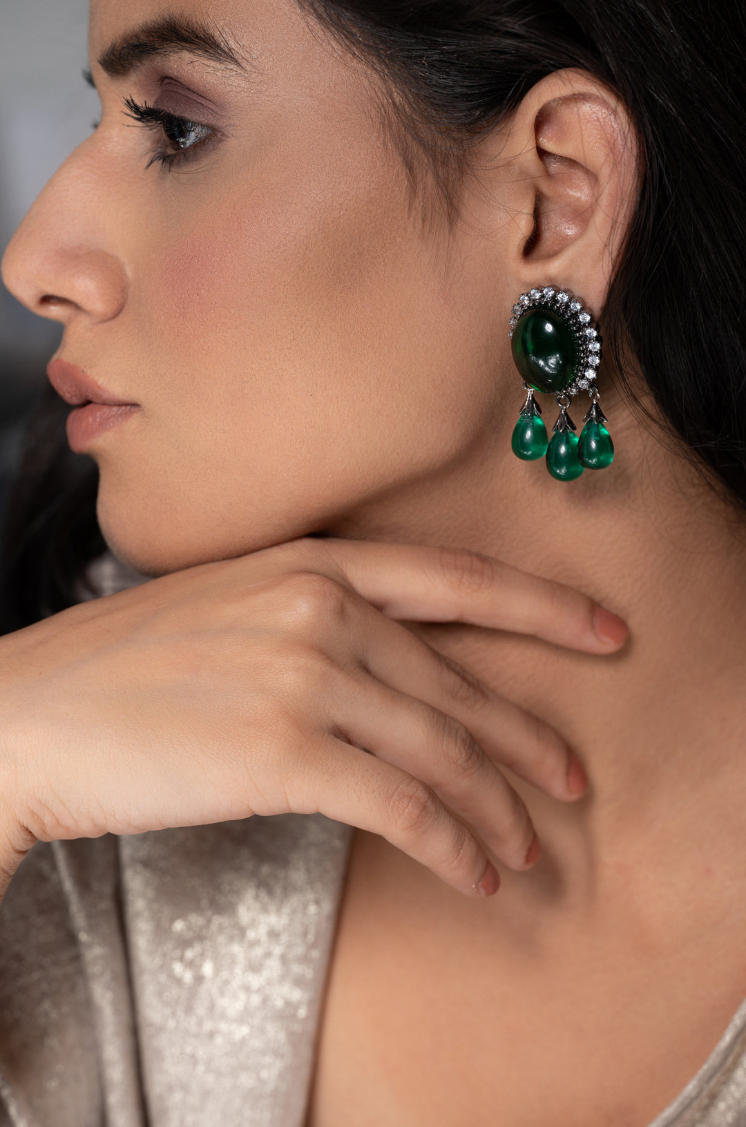 May Green Earrings