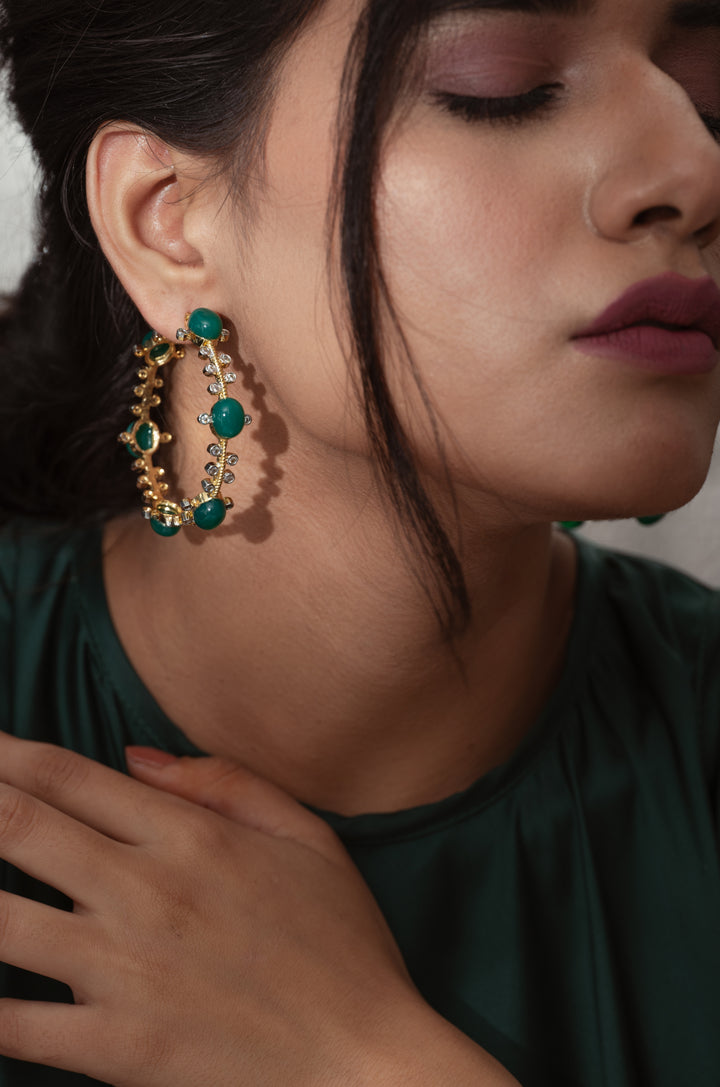 Evaika Green Hoops