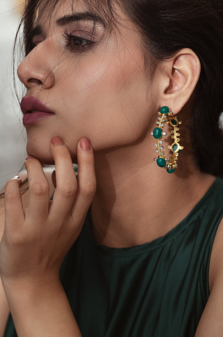 Evaika Green Hoops