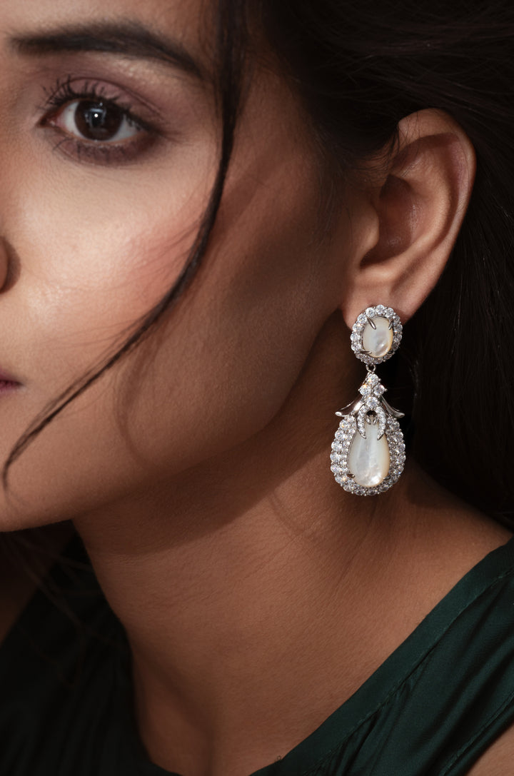 Riley Mother Of Pearl Earrings