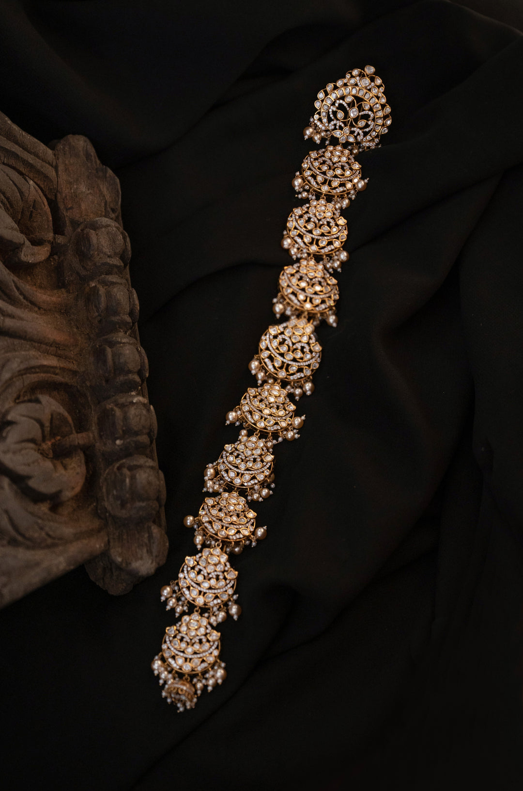 Ananya Polki Braid Pin