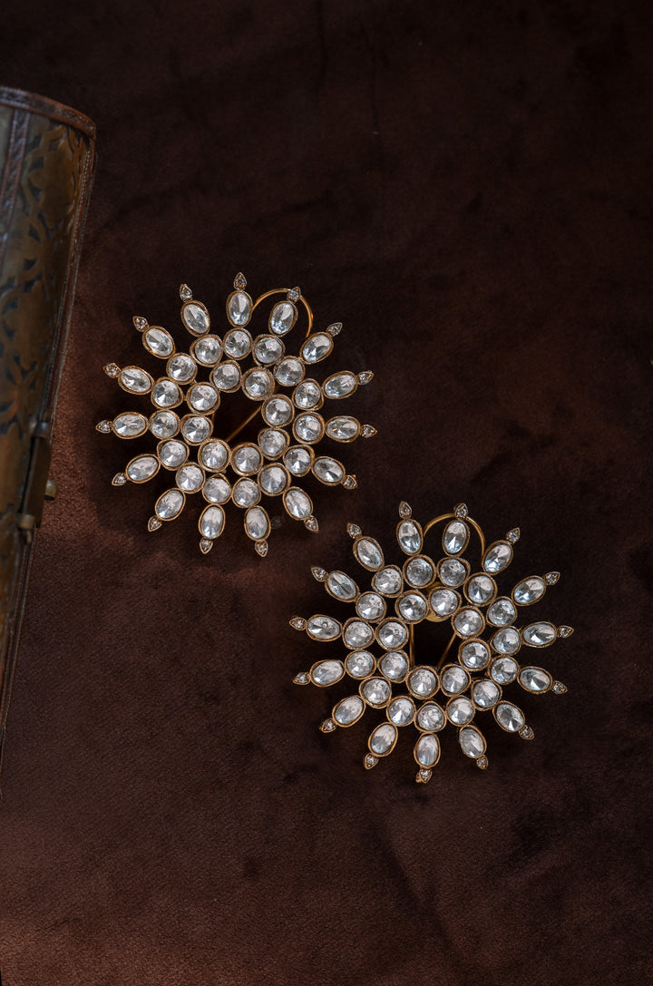 Iram Polki Statement Earrings