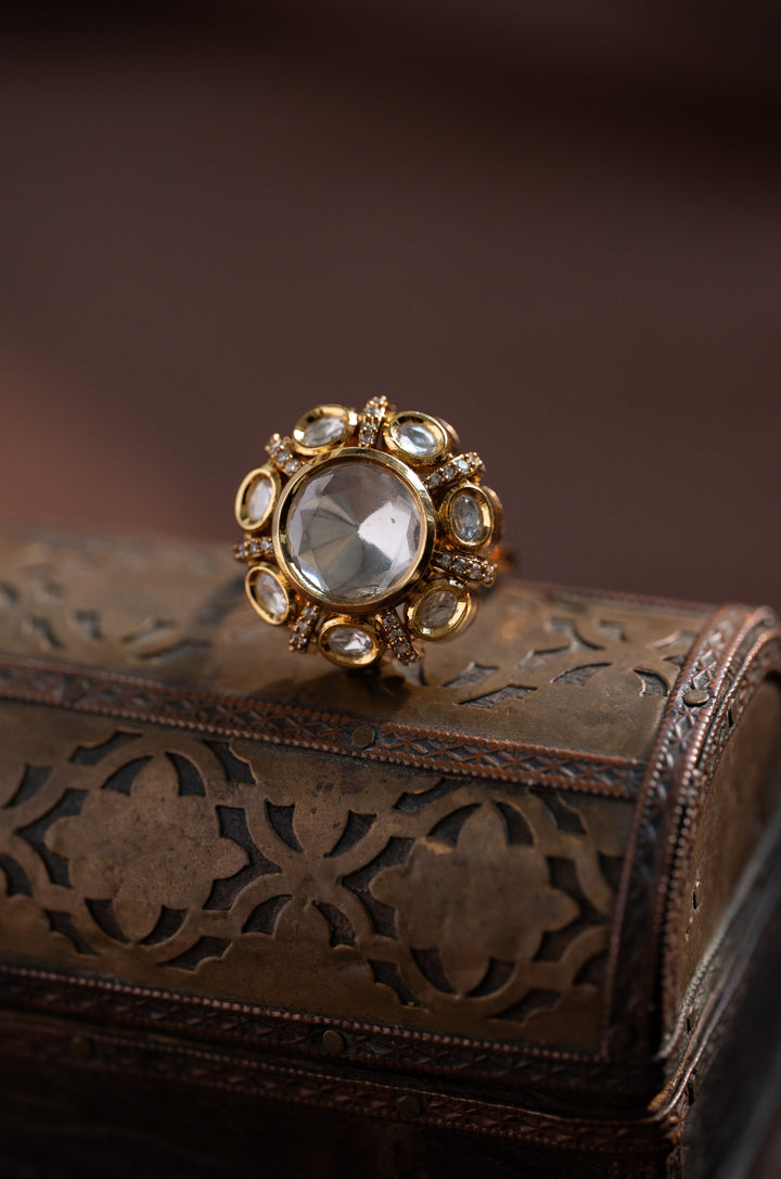Kashi Victorian Polki Ring