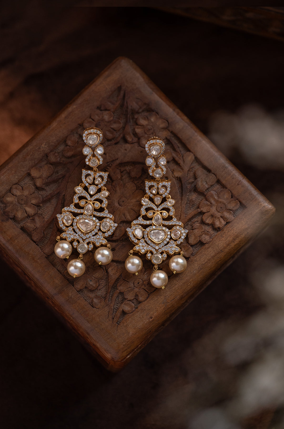 Mehrun Polki Earrings