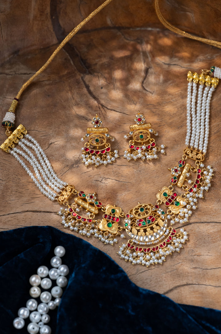 Azira Kundan Necklace Set
