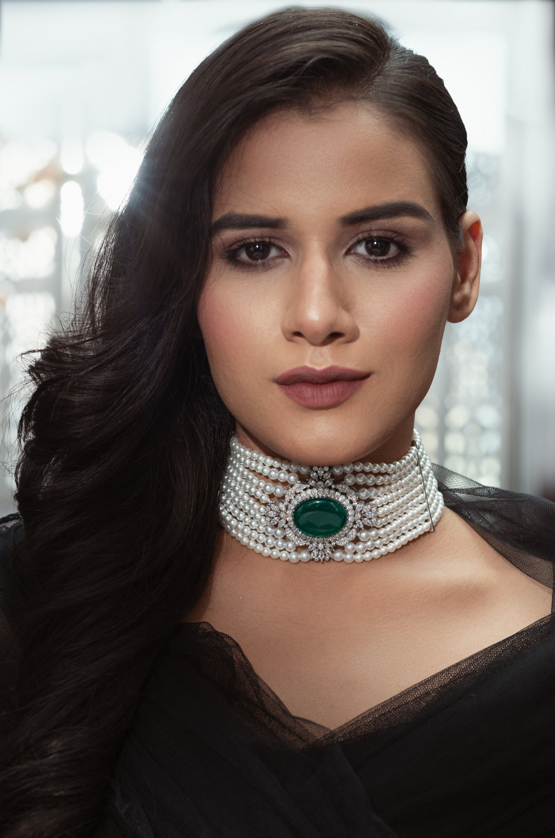 Orion Pearl Choker Necklace