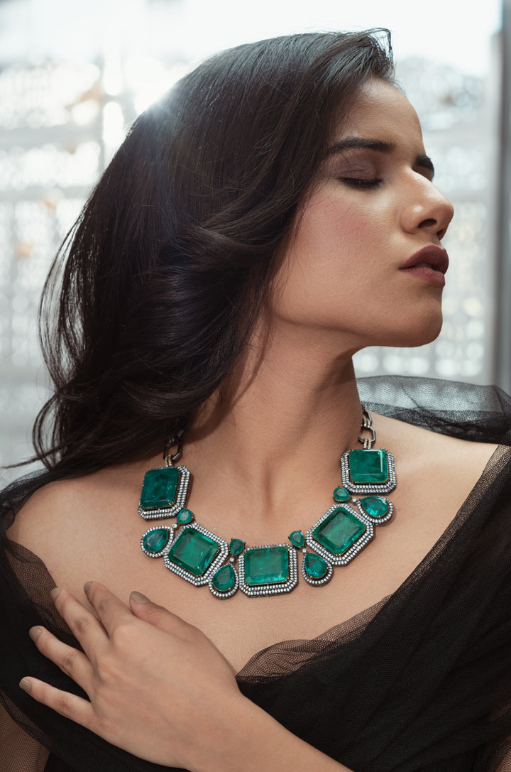 Ozias Green Victorian Necklace