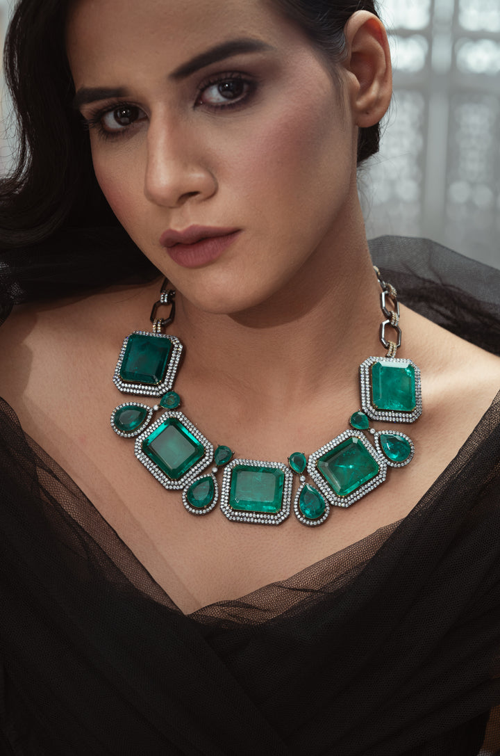 Ozias Green Victorian Necklace